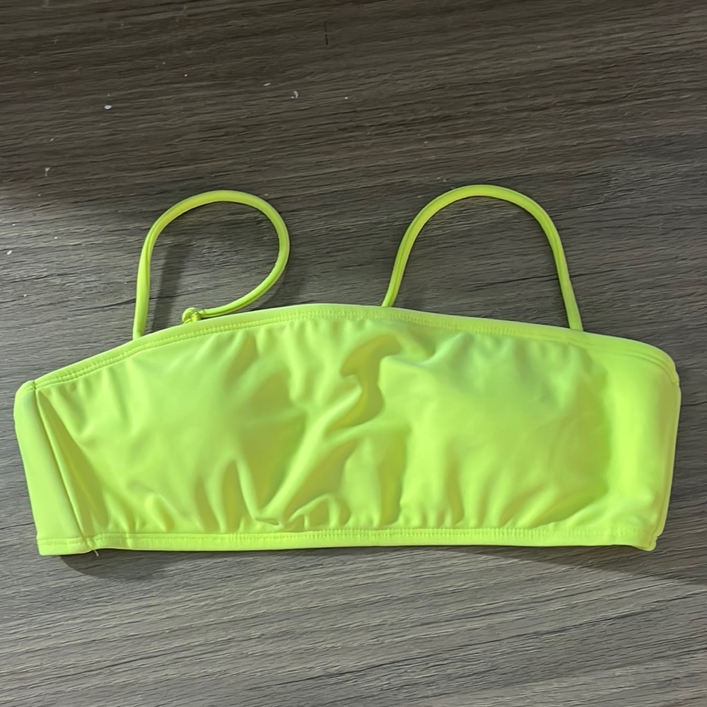 Yellow Bikini Top
